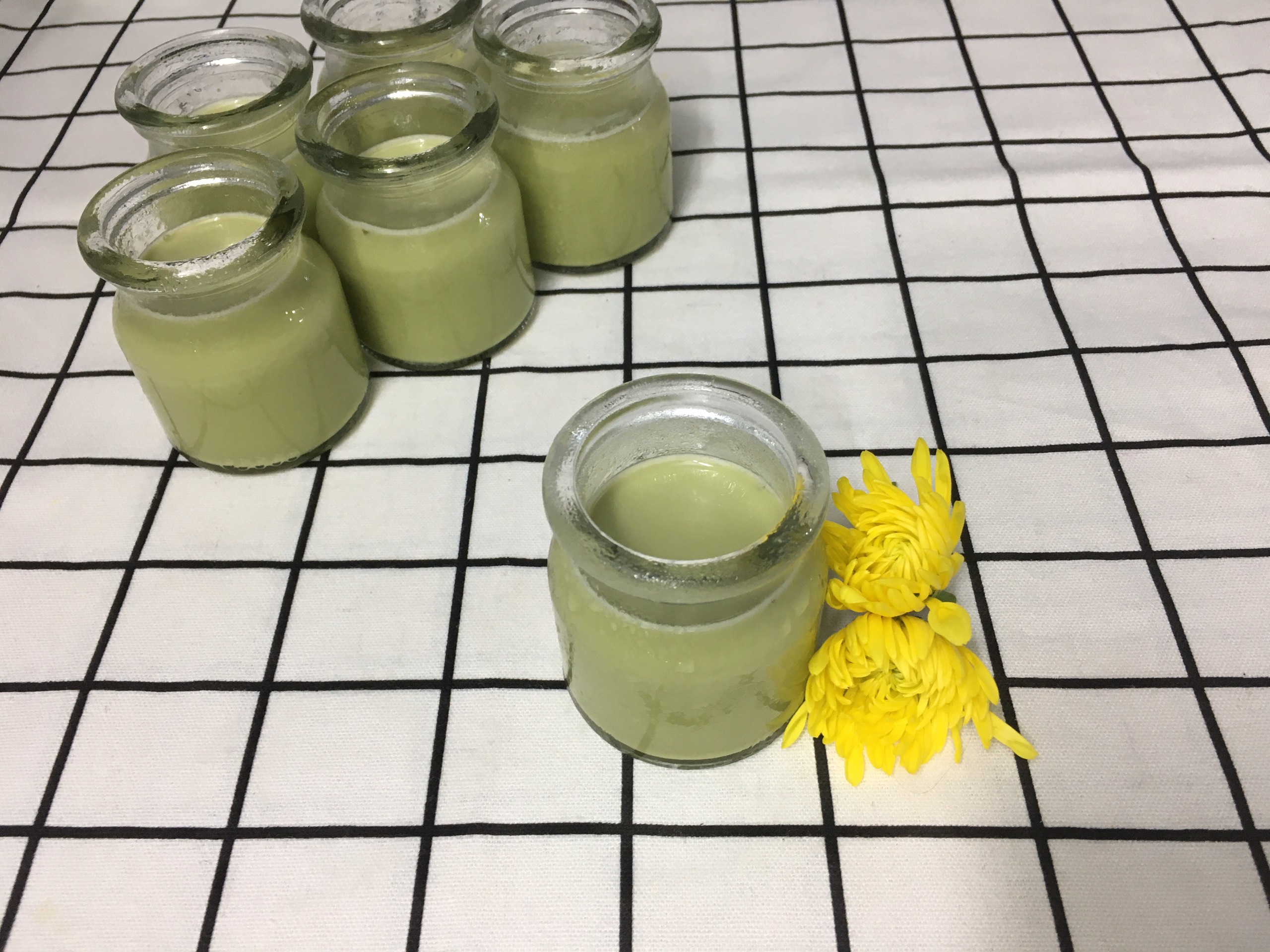 Panna cotta rau má